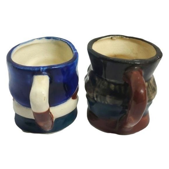 ANTIQUE BUNDLE MINI TOBY 1950'S MUGS ADORABLE!!! - Picture 2 of 3